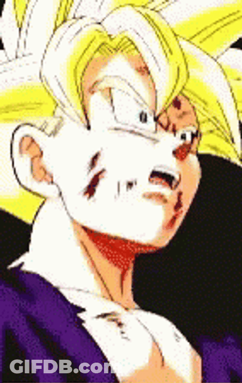 Gohan Angry Super Saiyan GIF