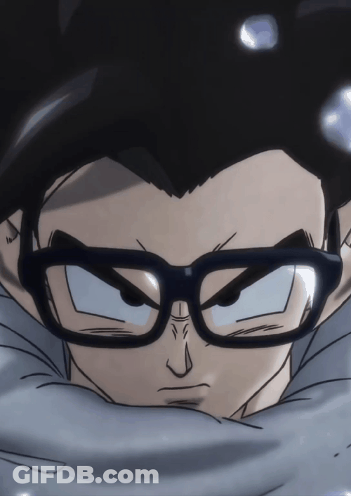 Gohan With Eyeglass GIF