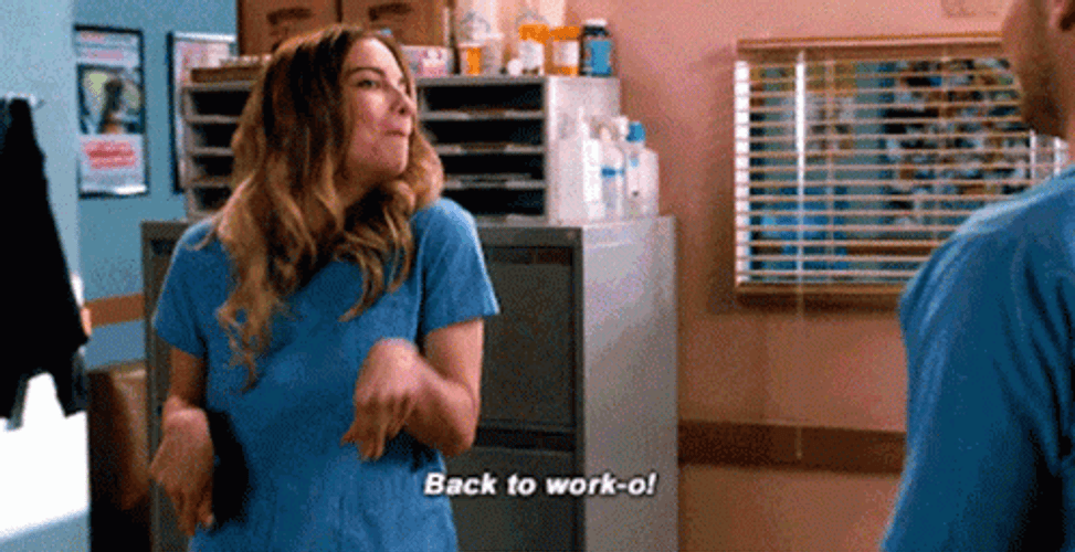 Going Back To Work-O GIF