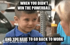 Going Back To Work Sad GIF
