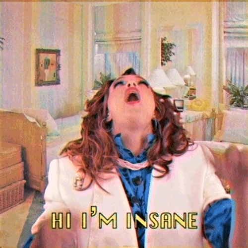 Going Crazy Insane Gloria Domitille Collardey GIF