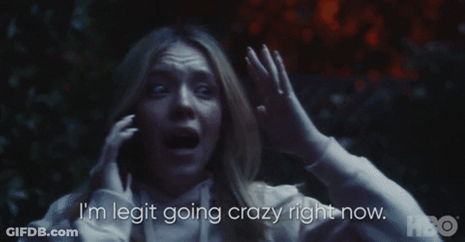 Going Crazy Phone Call Sydney Sweeney Euphoria GIF