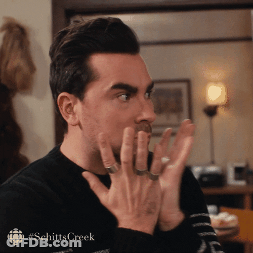 Going Crazy Stressed Face Palm Dan Levy GIF