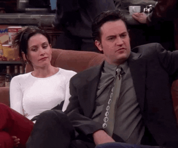 Going For Spring Break Excited Chandler Bing GIF
