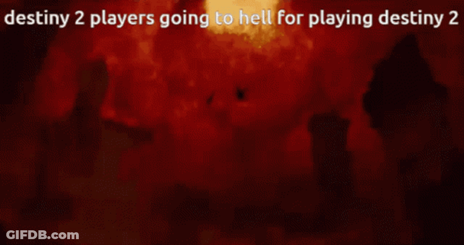 Going To Hell Destiny 2 Video Game GIF