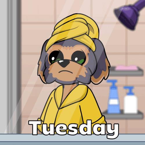 Going Up On A Tuesday BoDoggo Cartoon GIF