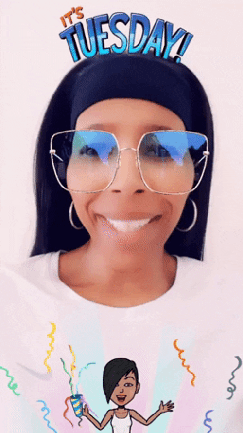 Going Up On A Tuesday Smiling Lady GIF