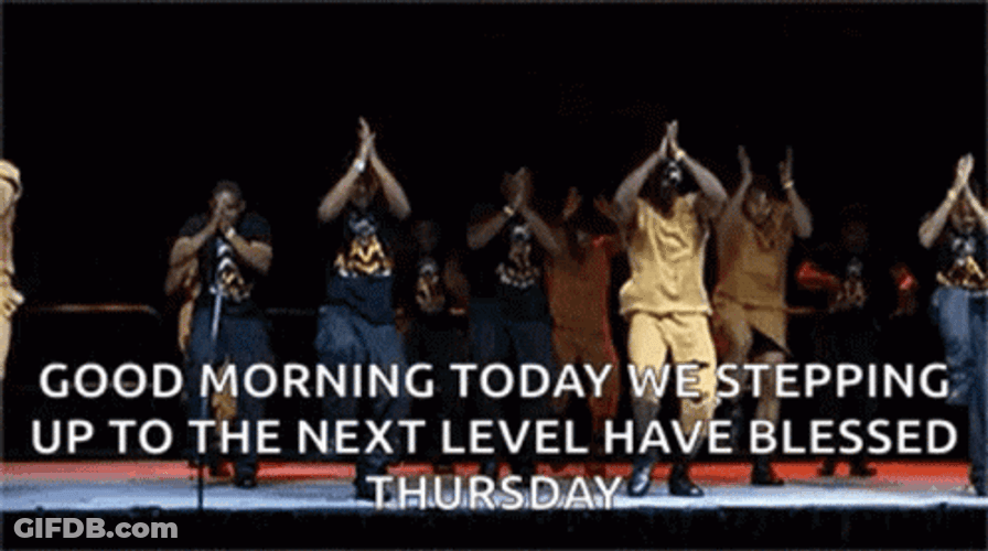 Going Up On A Tuesday Stage Group Dancing GIF