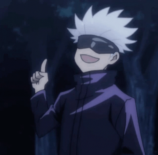 Gojo Bright Idea Meme GIF