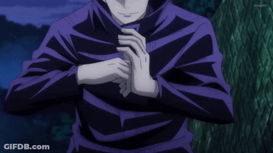 Gojo Satoru Domain Expansion Jujutsu Kaisen GIF