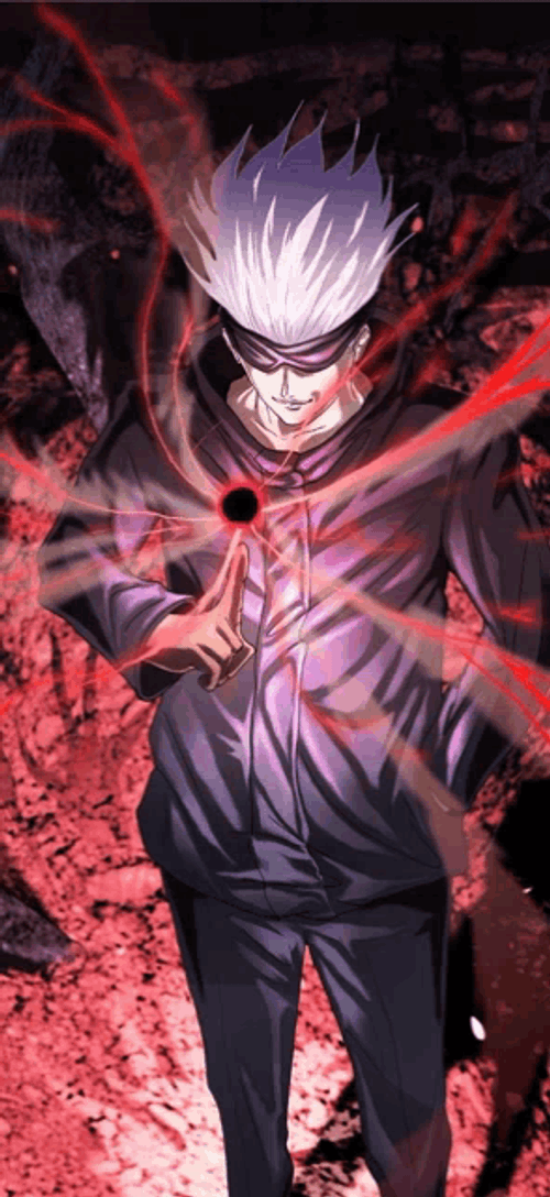 Gojo Satoru Red Reversal Meme GIF