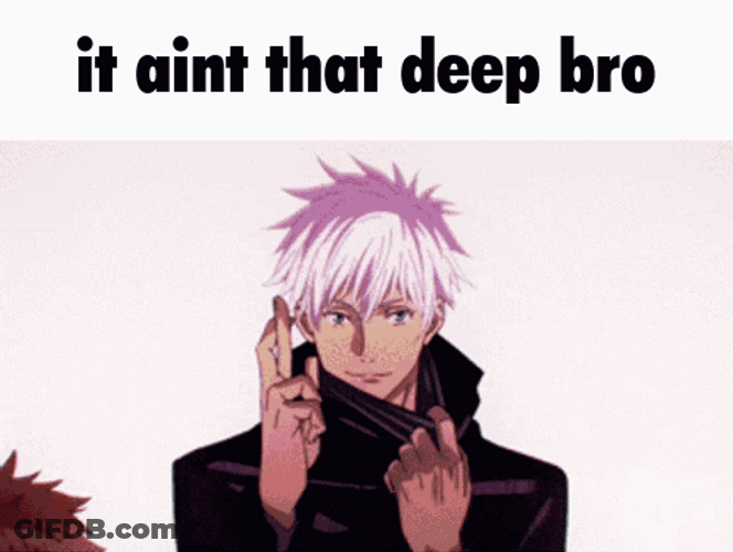 Gojo Satoru Scott Summers Domain Expansion GIF