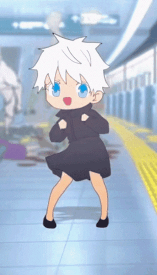 Gojo Turned Into A Girl Meme GIF