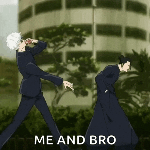 Gojo Walk GIF