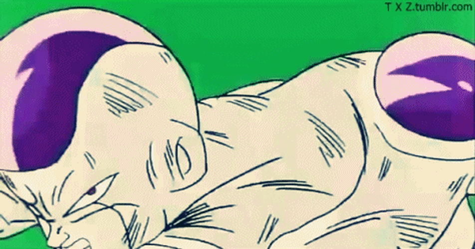 Gok Frieza Fighting Moves GIF