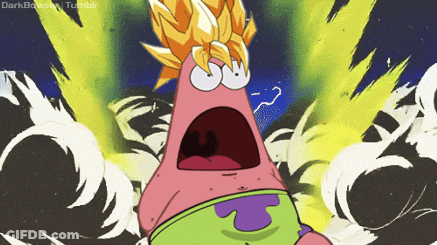 Gok Patrick Super Saiyan GIF