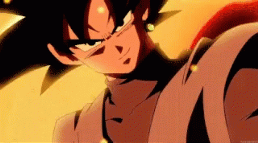 Goku Black Serious Stare GIF