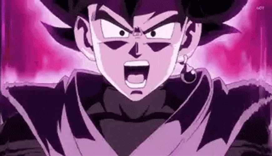 Goku Black Zamasu Scream GIF