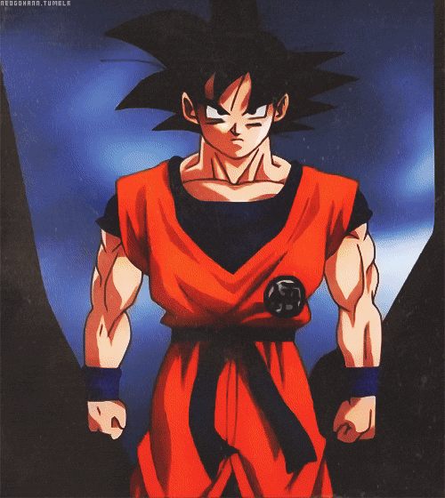 Goku Dragonball Z Incredible Attack GIF