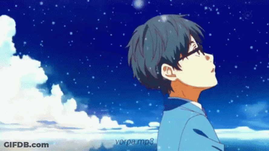Goku Drip Kosei Arima GIF
