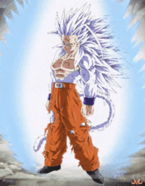 Goku Drip Super Saiyan 5 GIF