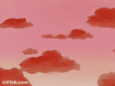 Goku Flying Through Air GIF