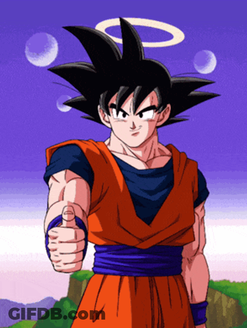Goku Goku Thumbs Up GIF