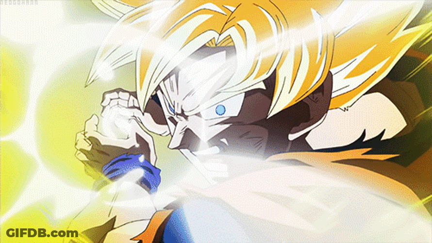 Goku Kamehameha GIF