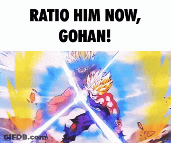 Goku Kamehameha Ratio Him Now GIF