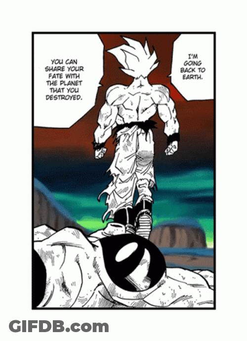 Goku Manga Comics Anime GIF