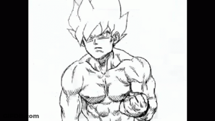 Goku Manga Dragon Ball Comic GIF