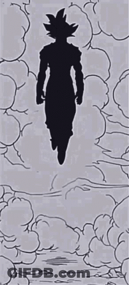 Goku Manga Sola GIF