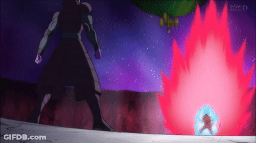 Goku Powerful Super Saiyan GIF