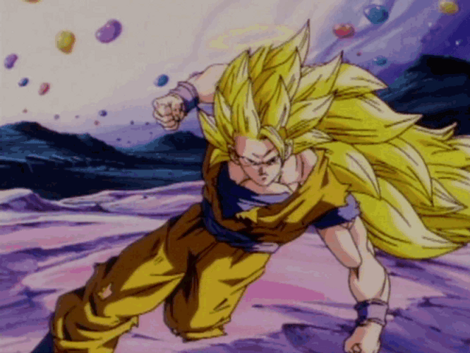 Goku Ssj3 Attack Janemba GIF
