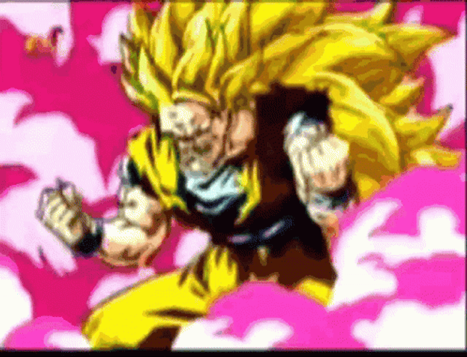 Goku Ssj3 Power Up GIF