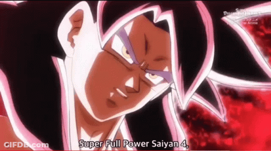 Goku Ssj4 Full Power Limits Broken GIF