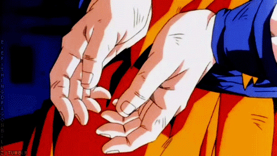 Goku Ssj4 Small Kamehame Wave GIF