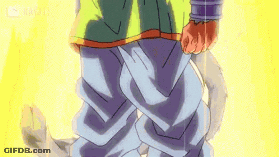 Goku Ssj4 White GIF