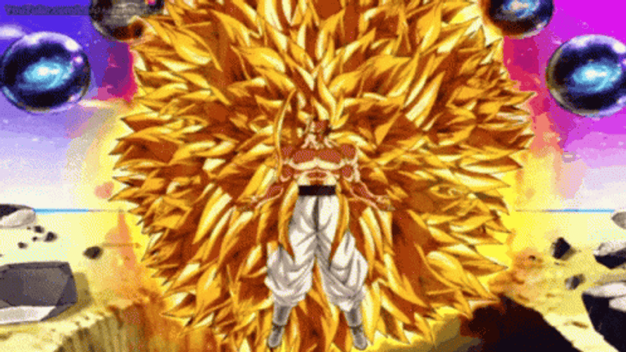 Goku Super Saiyan Infinity GIF