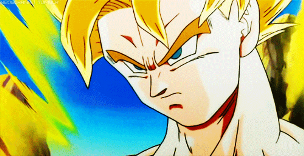 Goku Super Saiyan Mad GIF