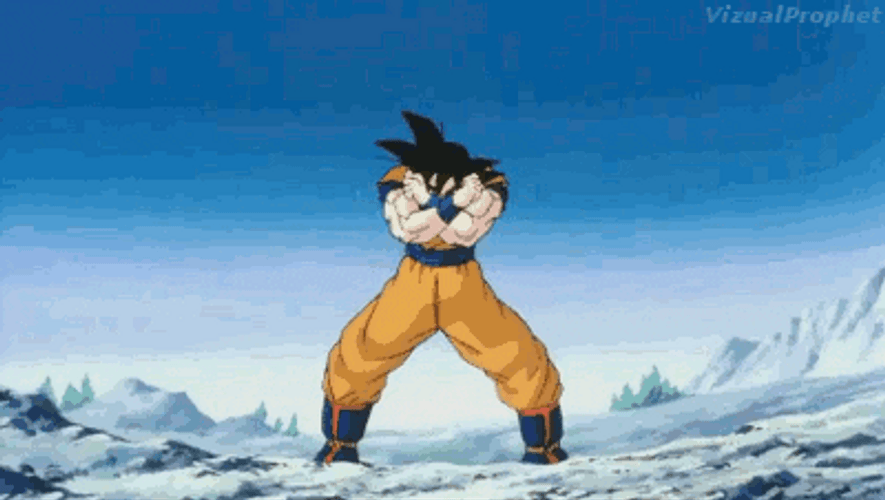 Goku Super Saiyan Swagger GIF