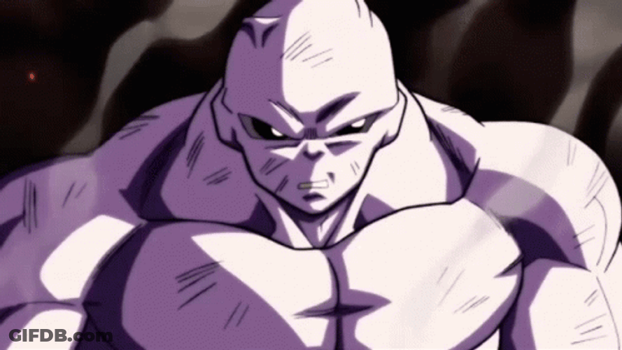 Goku Vs Jiren Jiren Throwing Up Exhausted GIF