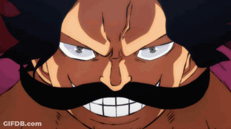 Gol D. Roger Luffy Haki GIF