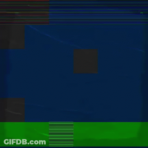 Gol On Blue Background GIF