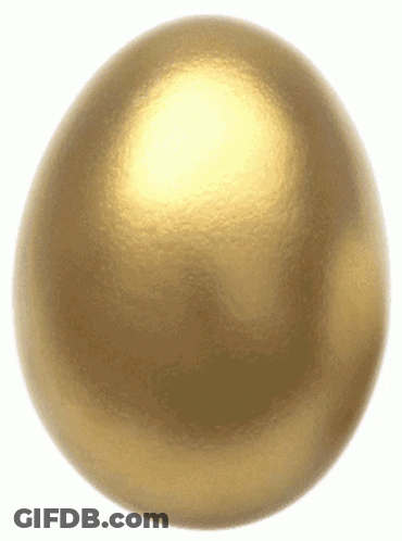 Gold Ball With Shiny Texture GIF