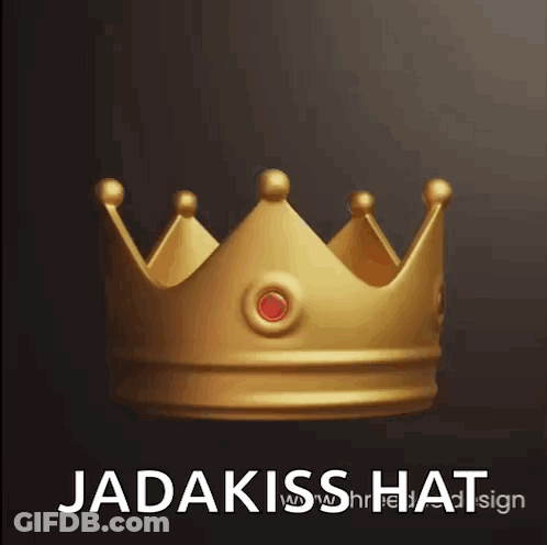 Gold Crown Saying Jadakiss Hat GIF