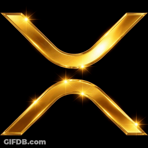 Gold Letter S On Black Background With Sparkles GIF