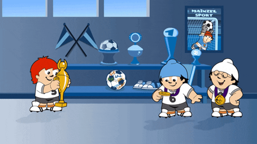 Gold Medal Kids Soccer GIF