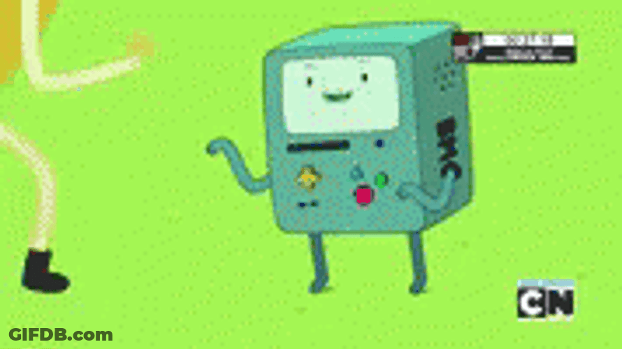 Gold Star BMO Adventure Time GIF