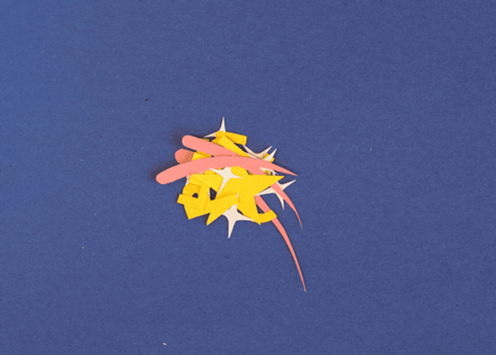 Gold Star Perfect Vintage Art GIF